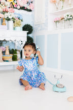 Shimmer & Shine Flutter Sleeve Twirl Dress by Mila & Rose ®