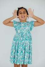 Silly Goose Flutter Sleeve Twirl Dress by Mila & Rose ®