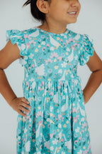 Silly Goose Flutter Sleeve Twirl Dress by Mila & Rose ®