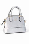 SALE Silver Metallic Girl's Crossbody Purse by Mila & Rose ®