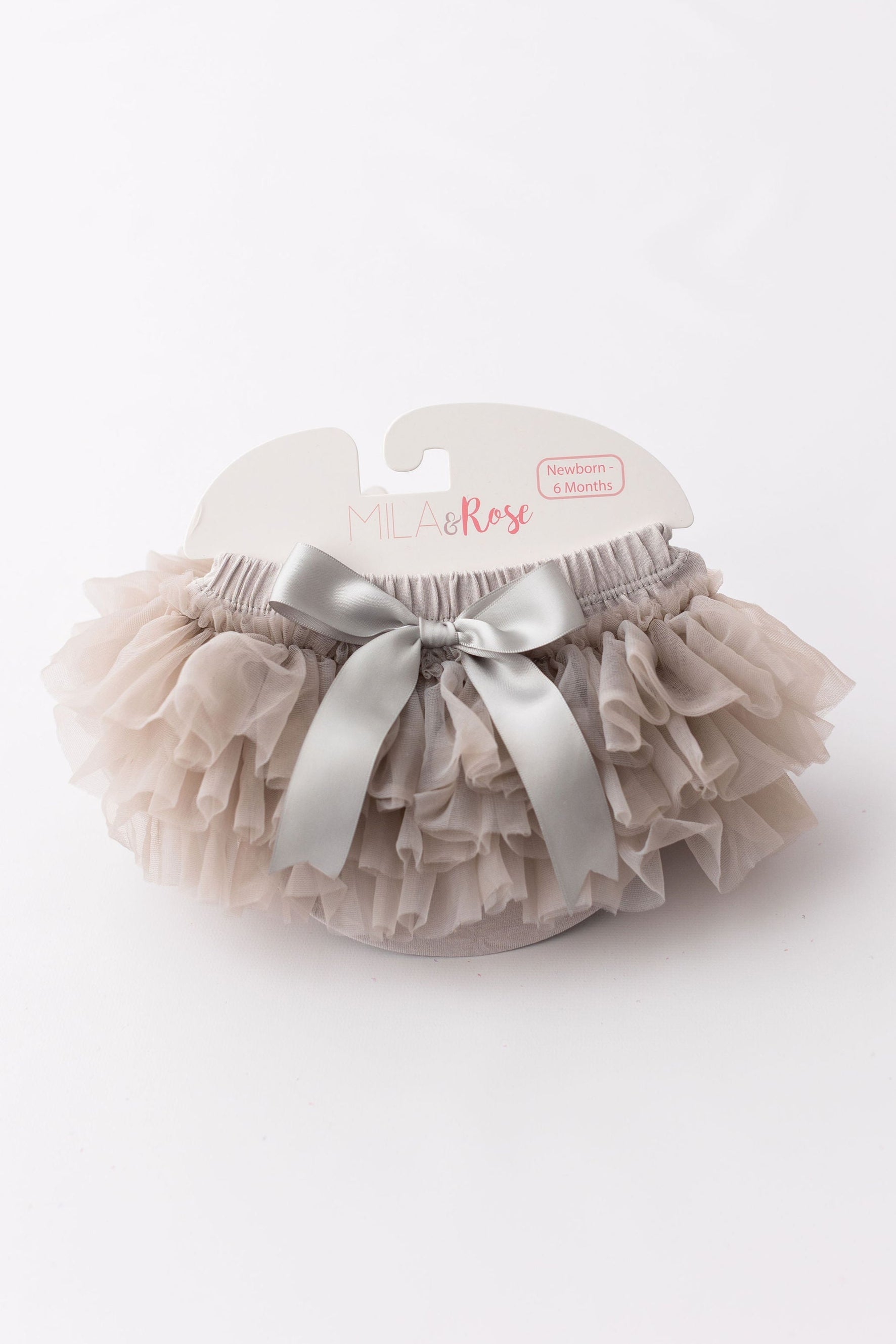 SALE Silver Ruffle Tutu Bloomer by Mila & Rose ®