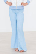 Sky Blue Scrunchy Bells by Mila & Rose ®