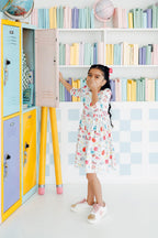 Smarty Pants 3/4 Sleeve Pocket Twirl Dress by Mila & Rose ®