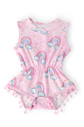 Sparkling Rainbows Pom Pom Romper by Mila & Rose ®