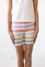 Spring Stripes Twirl Shorts by Mila & Rose ®