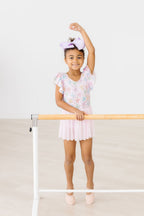 Springtime Bows S/S Twirl Leotard by Mila & Rose ®