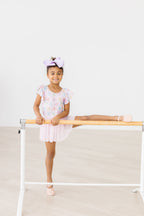 Springtime Bows S/S Twirl Leotard by Mila & Rose ®