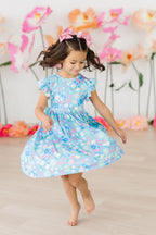 Springtime Splendor Flutter Sleeve Twirl Dress by Mila & Rose ®