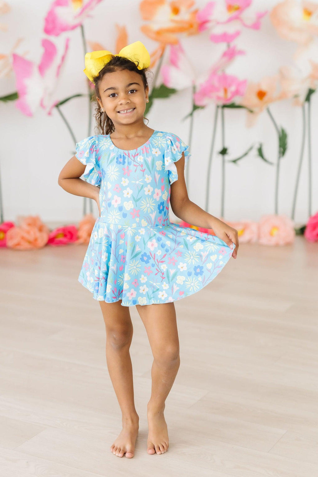 Springtime Splendor S/S Twirl Leotard by Mila & Rose ®