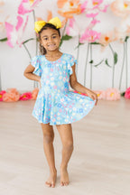 Springtime Splendor S/S Twirl Leotard by Mila & Rose ®