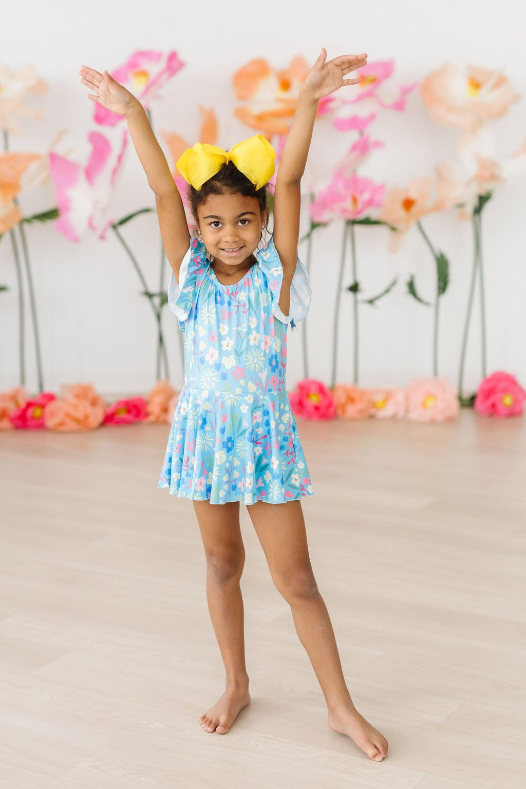 Springtime Splendor S/S Twirl Leotard by Mila & Rose ®
