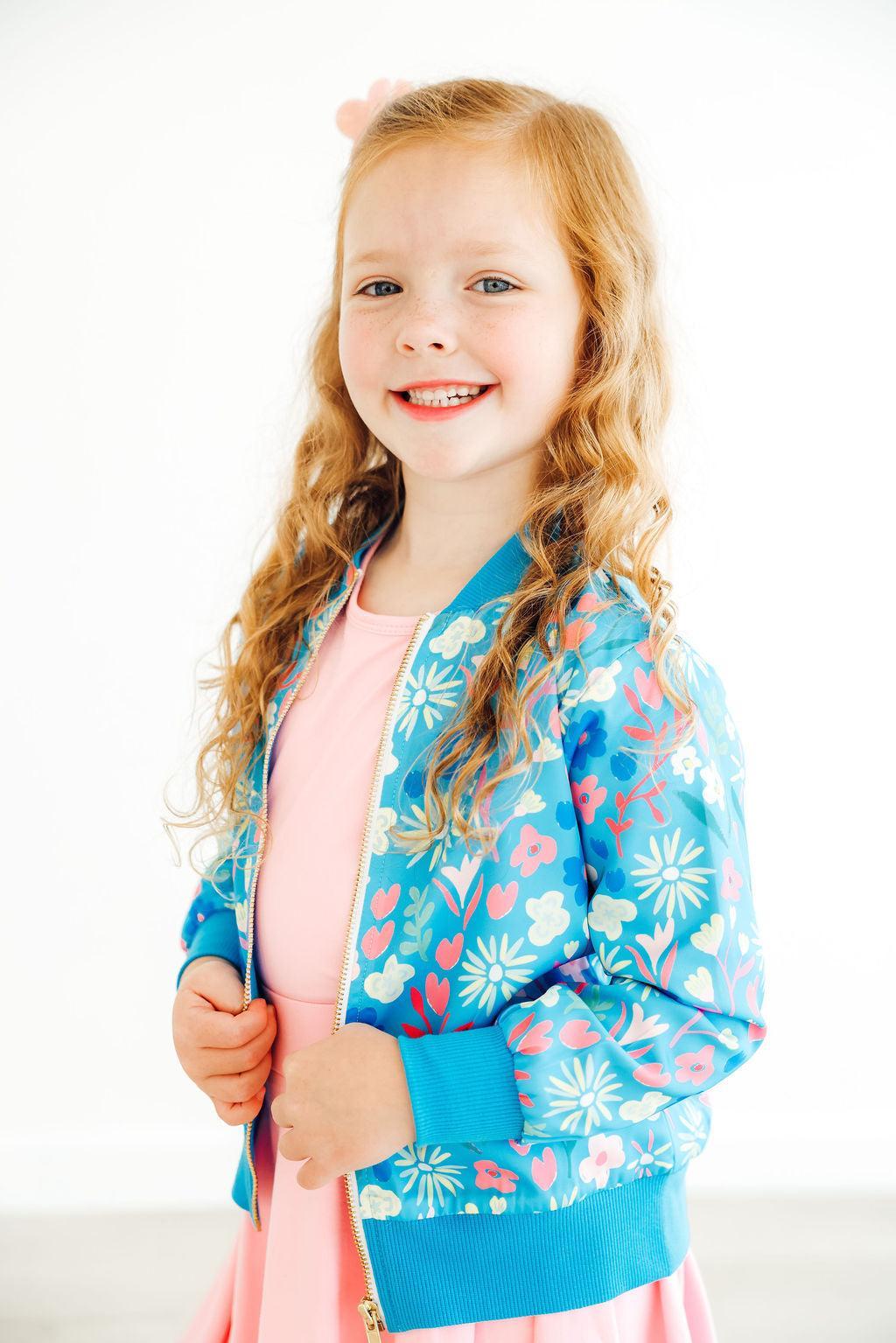 Springtime Splendor Satin Jacket by Mila & Rose ®
