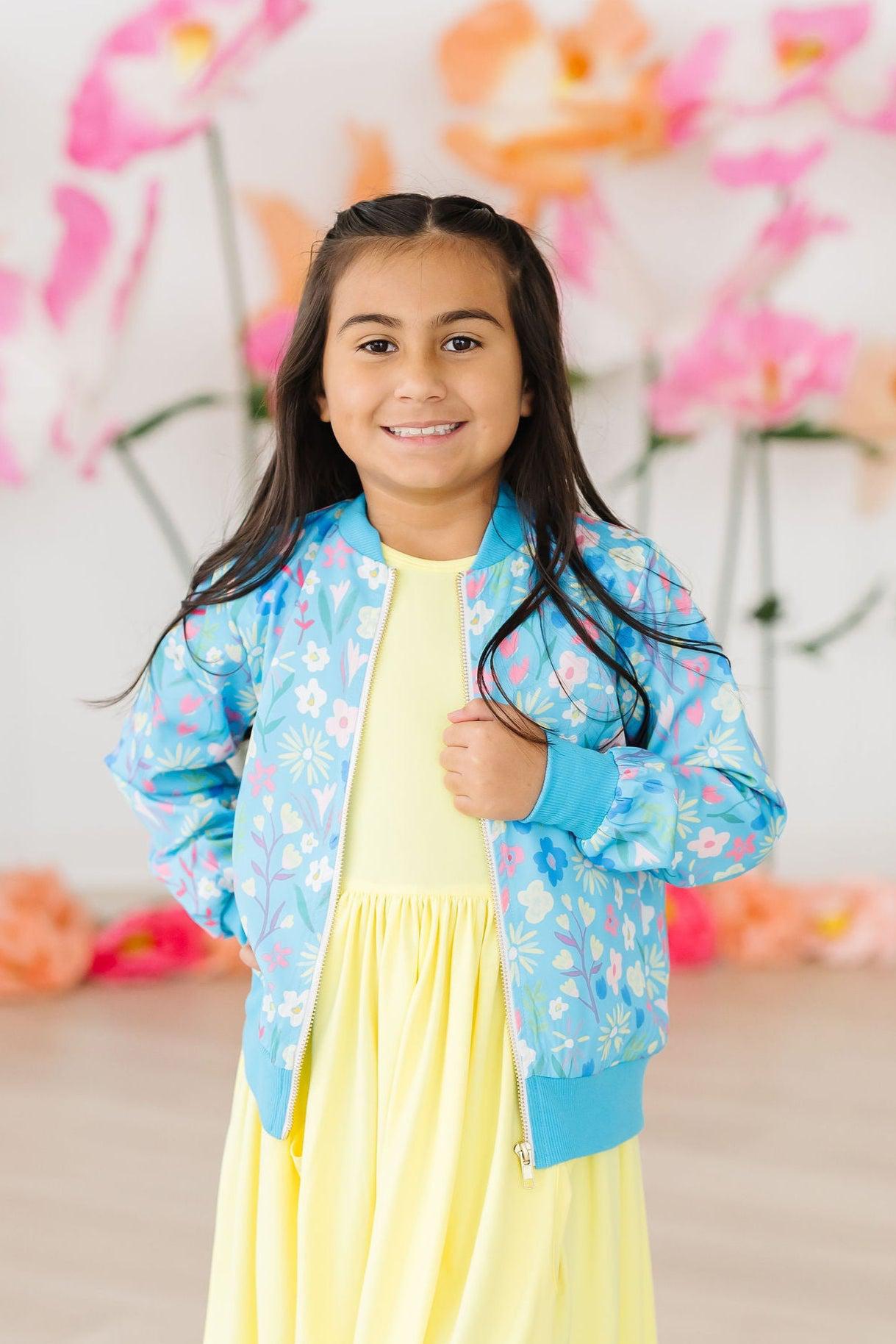Springtime Splendor Satin Jacket by Mila & Rose ®