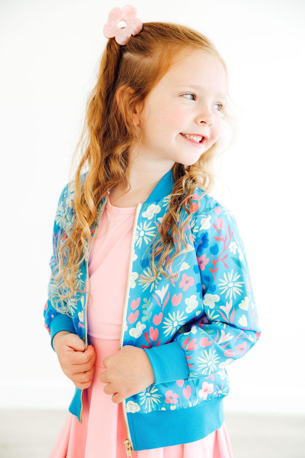 Springtime Splendor Satin Jacket by Mila & Rose ®