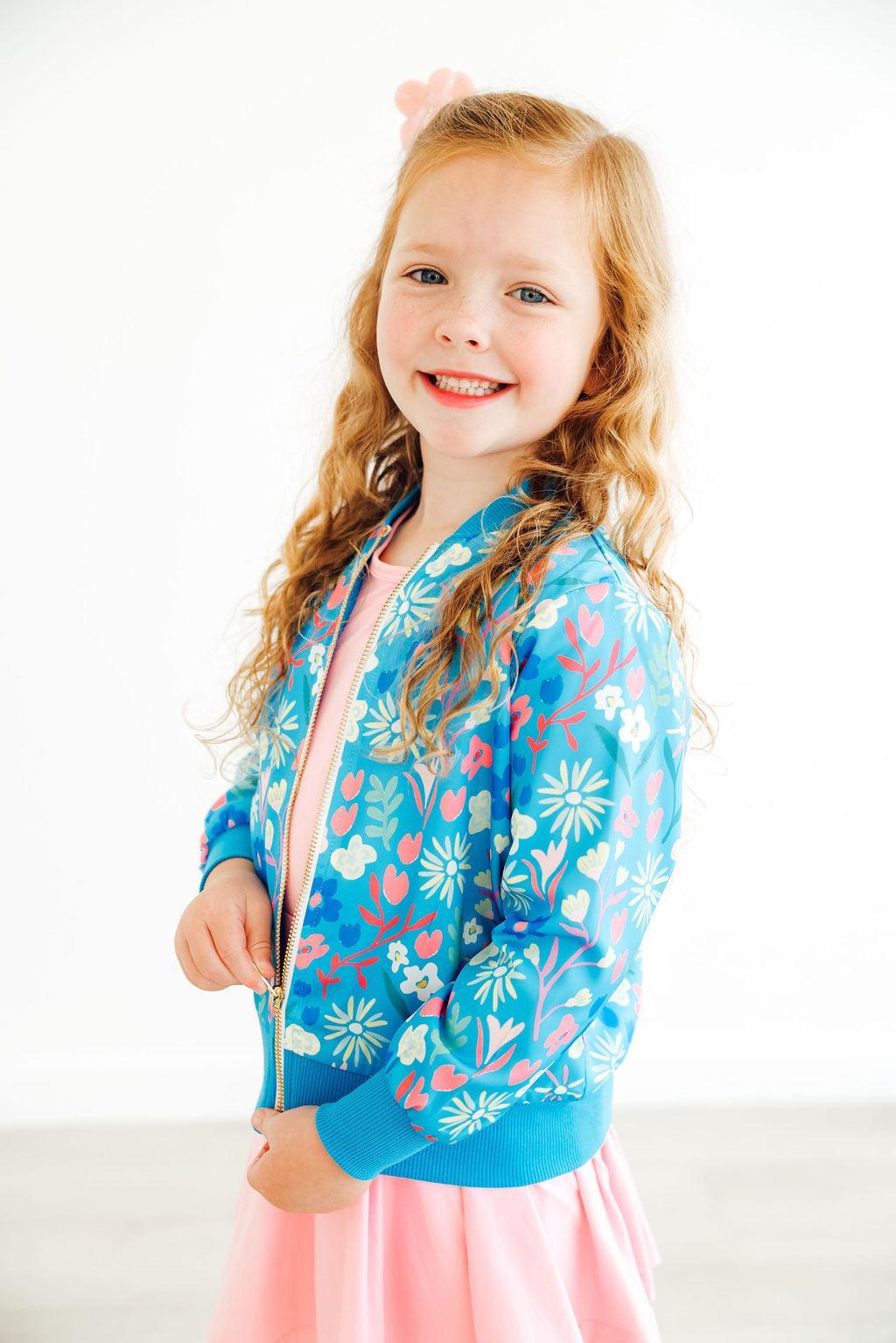 Springtime Splendor Satin Jacket by Mila & Rose ®
