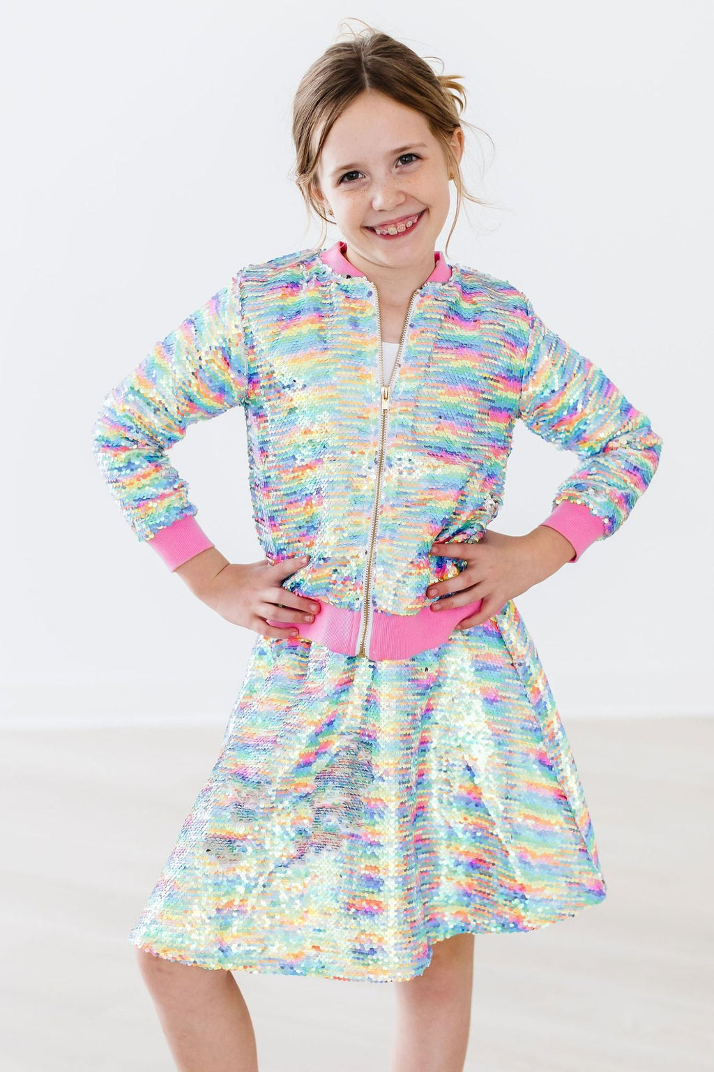 Sprinkles Flip Sequin Jacket by Mila & Rose ®