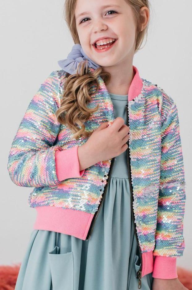Sprinkles Flip Sequin Jacket by Mila & Rose ®