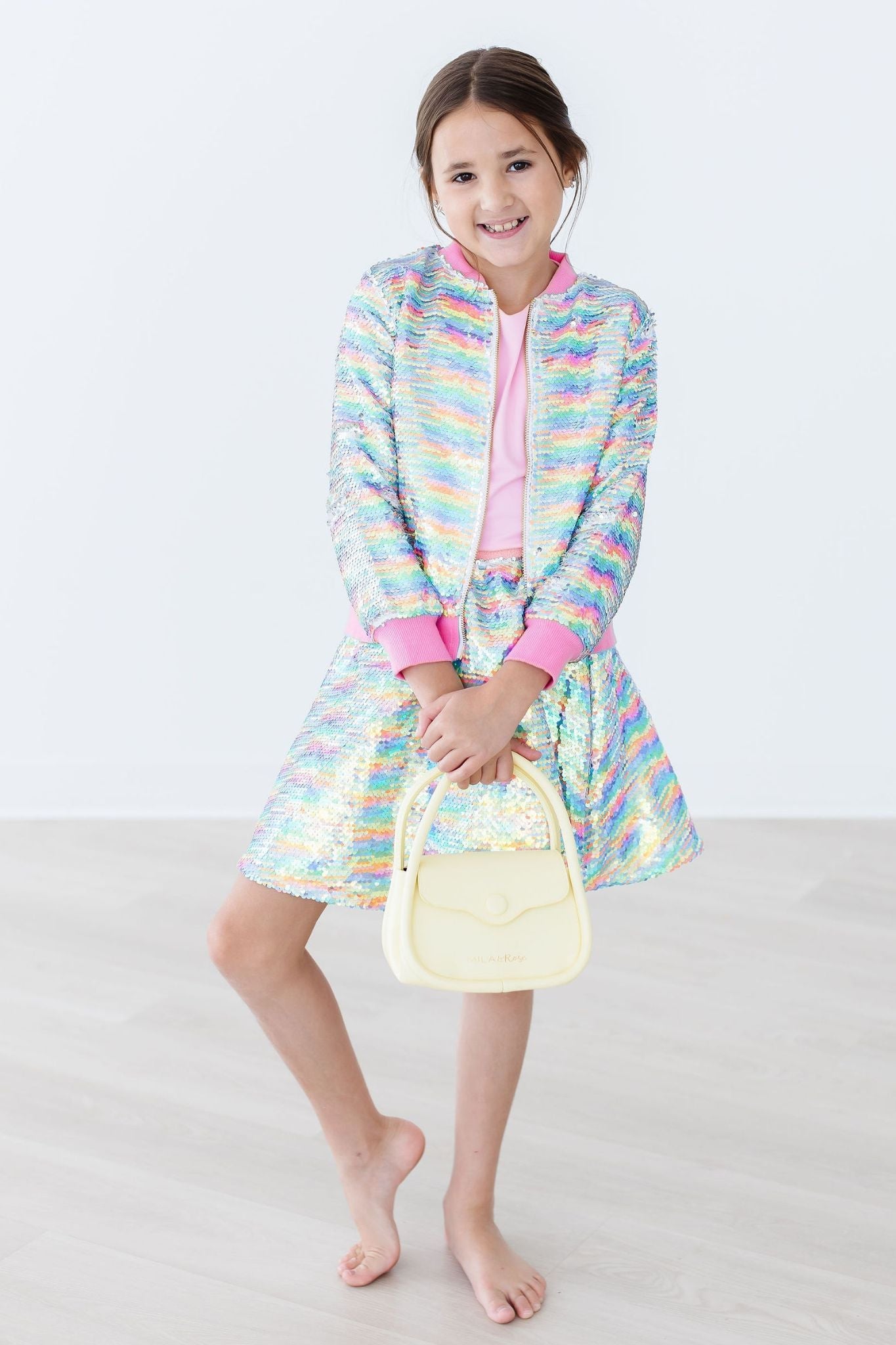 Sprinkles Flip Sequin Twirl Skort by Mila & Rose ®