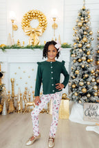Spruce Ruffle Cardigan by Mila & Rose ®
