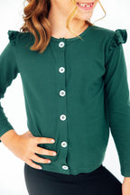 Spruce Ruffle Cardigan by Mila & Rose ®