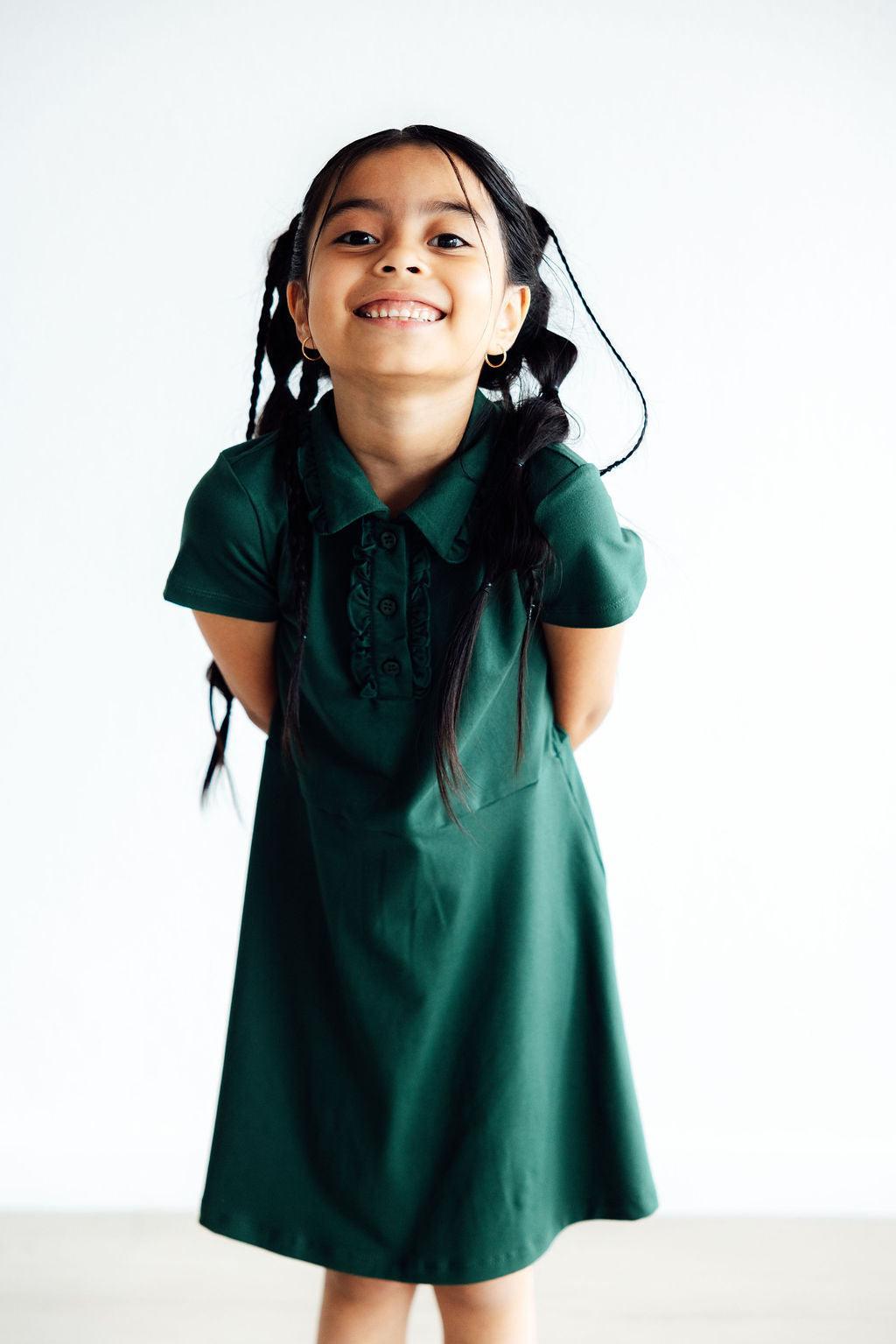 Spruce S/S Polo Dress by Mila & Rose ®