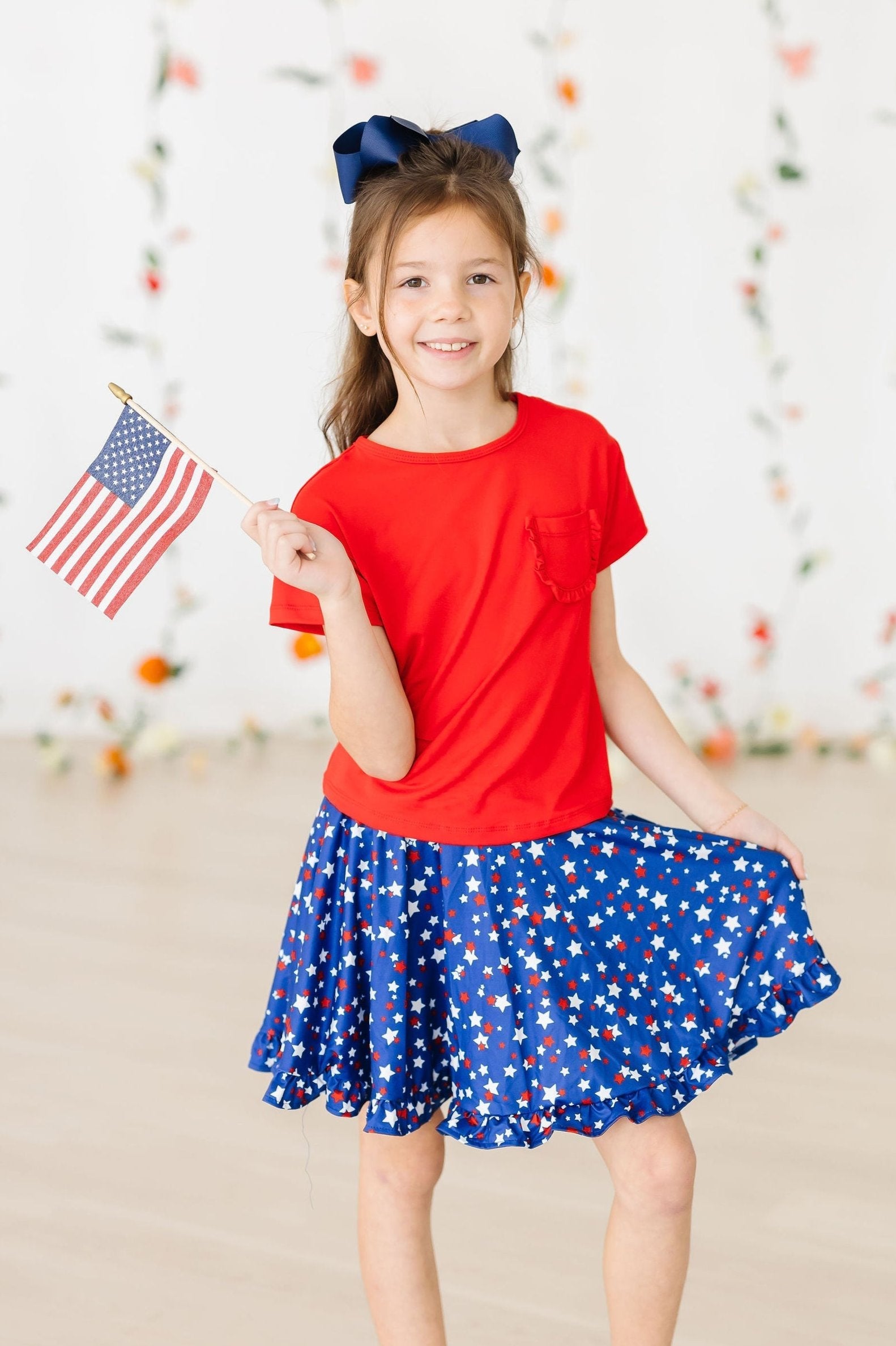 Star Bright Ruffle Twirl Skort by Mila & Rose ®