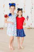 Star Bright Ruffle Twirl Skort by Mila & Rose ®