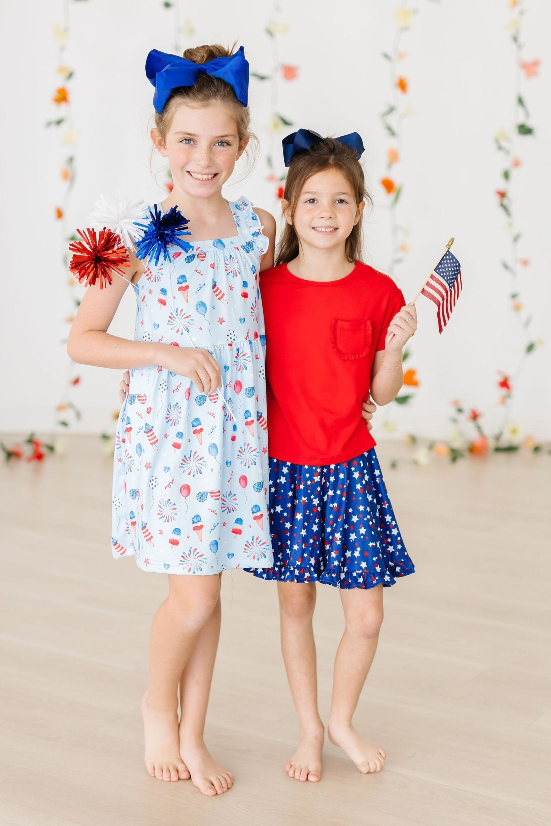 Star Bright Ruffle Twirl Skort by Mila & Rose ®