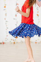 Star Bright Ruffle Twirl Skort by Mila & Rose ®