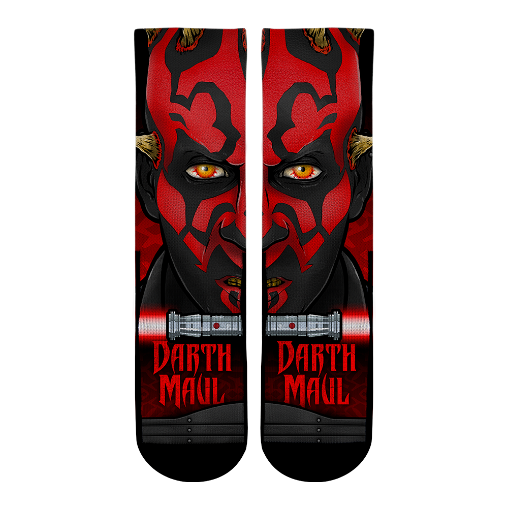 Darth Maul - Split Face by Rock 'Em Socks