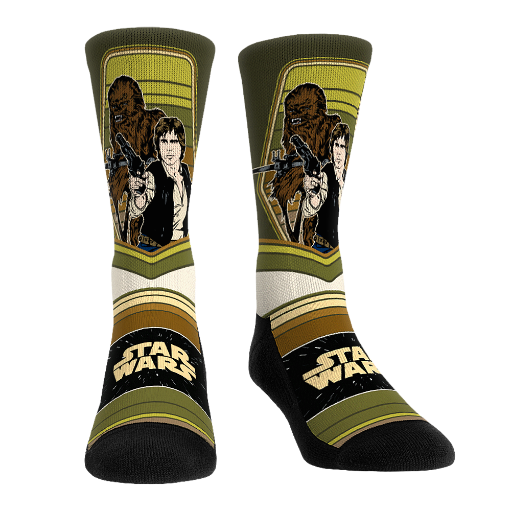 Han Solo & Chewbacca - Vintage by Rock 'Em Socks