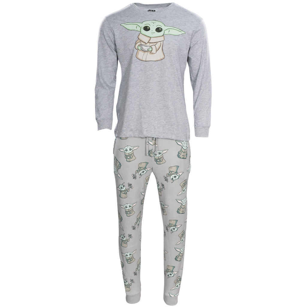 Star Wars Baby Yoda Adult Unisex Pajama Set by TVStoreOnline