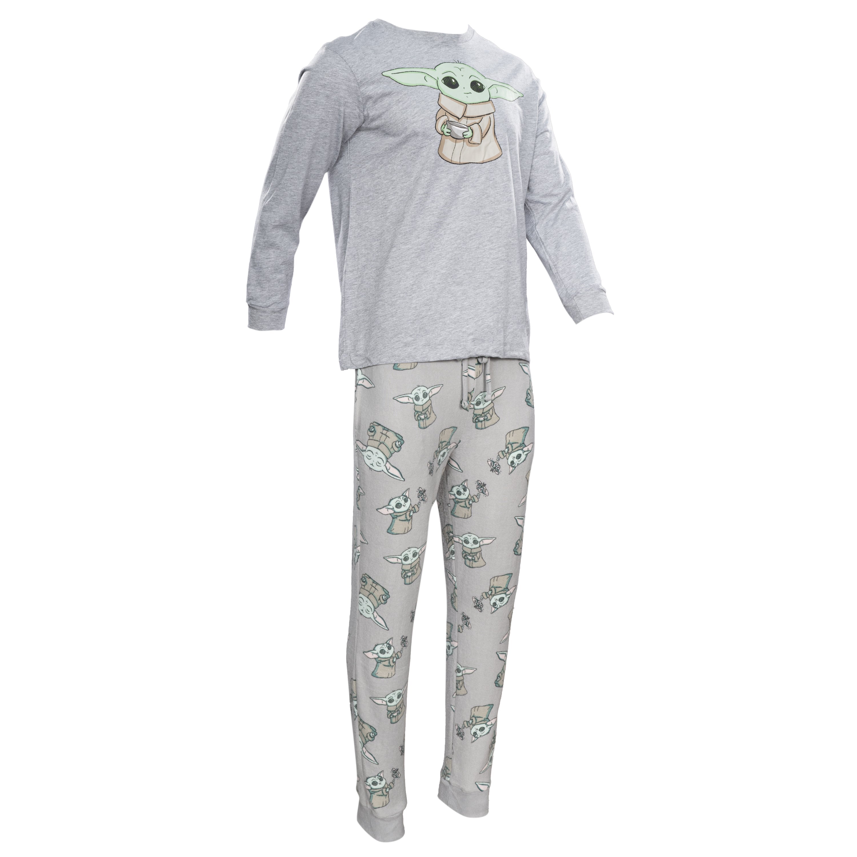 Star Wars Baby Yoda Adult Unisex Pajama Set by TVStoreOnline