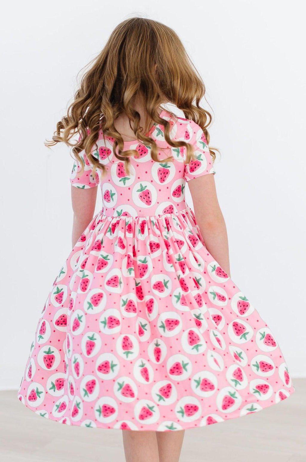 Strawberry Fields S/S Pocket Twirl Dress by Mila & Rose ®