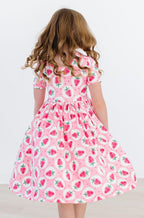 Strawberry Fields S/S Pocket Twirl Dress by Mila & Rose ®