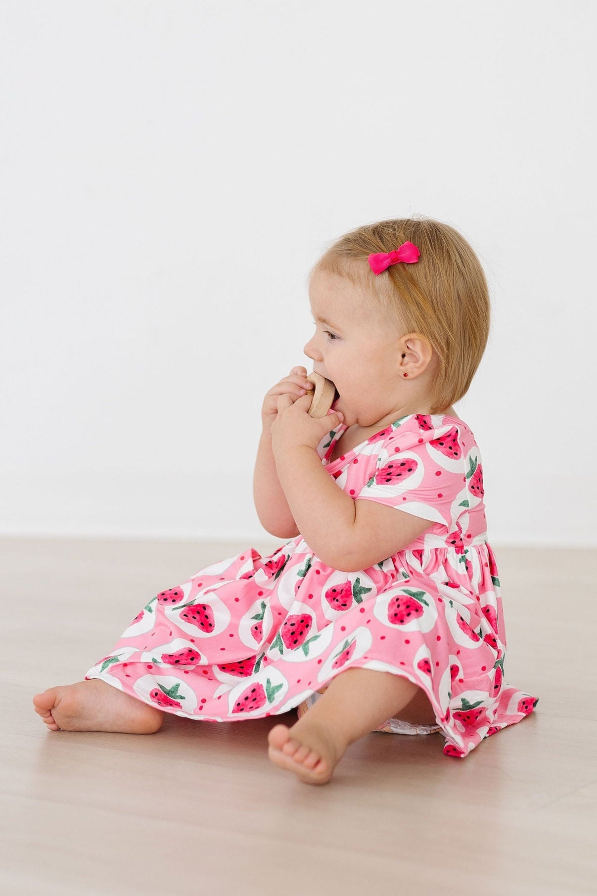 Strawberry Fields S/S Pocket Twirl Dress by Mila & Rose ®