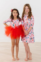 Sugarplum Fairy 3/4 Sleeve Pocket Twirl Dress by Mila & Rose ®