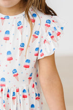 Summer Sweets Flutter Sleeve Twirl Dress by Mila & Rose ®