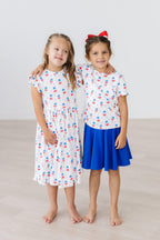 Summer Sweets Flutter Sleeve Twirl Dress by Mila & Rose ®