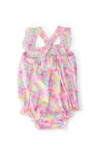 Summer Watercolor Ruffle Cross Back Romper by Mila & Rose ®