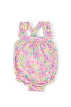 Summer Watercolor Ruffle Cross Back Romper by Mila & Rose ®