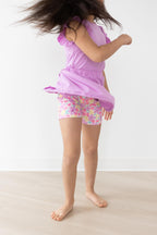 Summer Watercolor Twirl Shorts by Mila & Rose ®