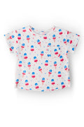 Summer Sweets Ruffle Pocket Tee by Mila & Rose ®
