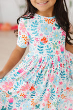Sunlit Garden S/S Pocket Twirl Dress by Mila & Rose ®