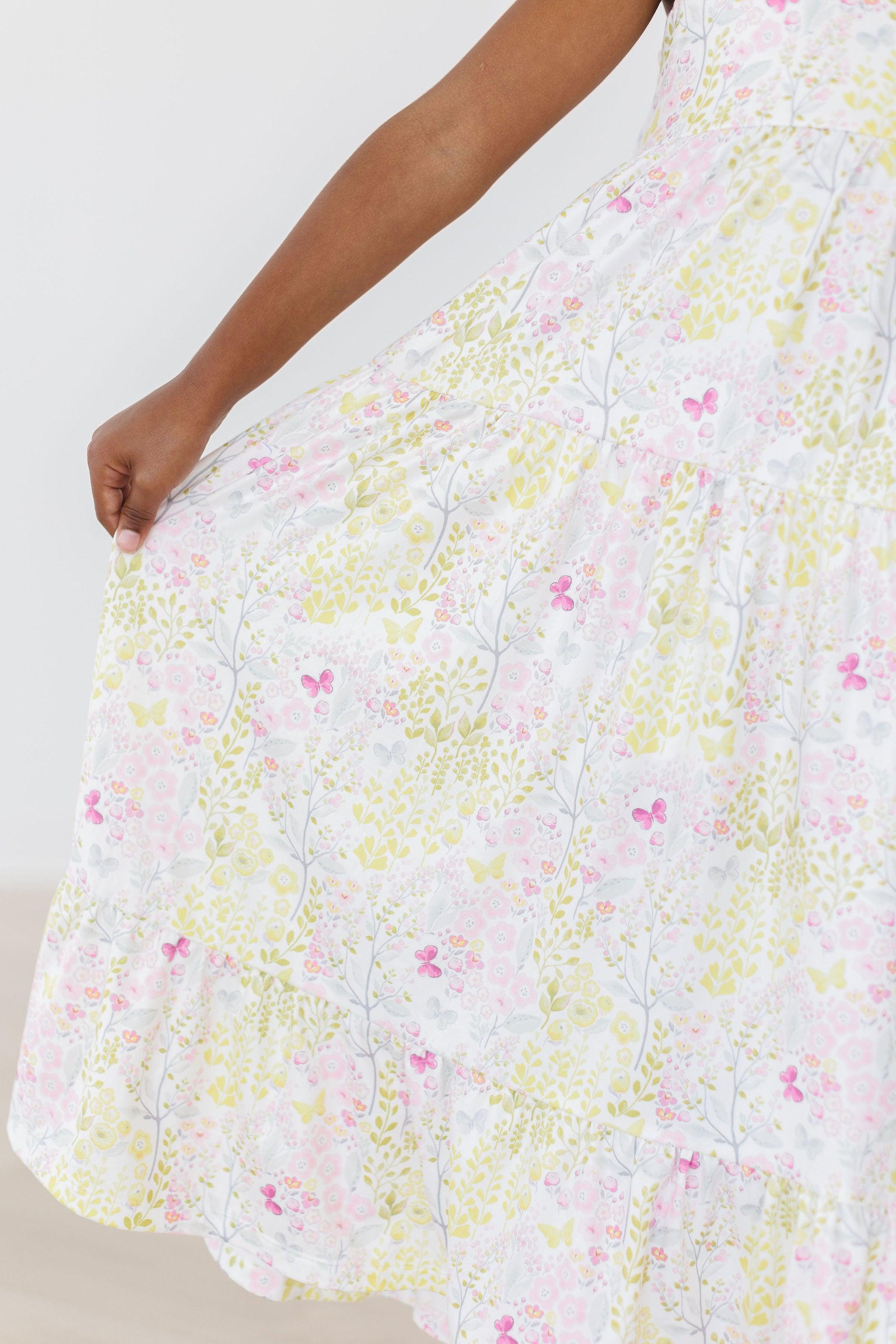 Sunny Days Ruffle Maxi Dress by Mila & Rose ®