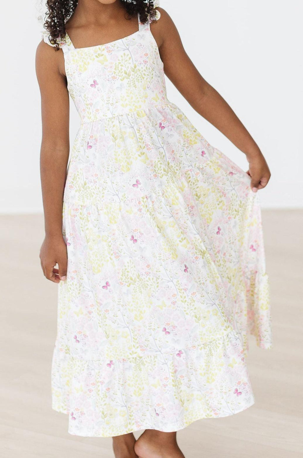 Sunny Days Ruffle Maxi Dress by Mila & Rose ®