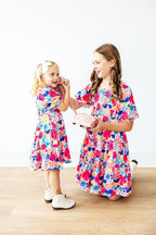 Sunshine Garden Smocked Ruffle Dress by Mila & Rose ®