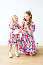 Sunshine Garden Smocked Ruffle Dress by Mila & Rose ®