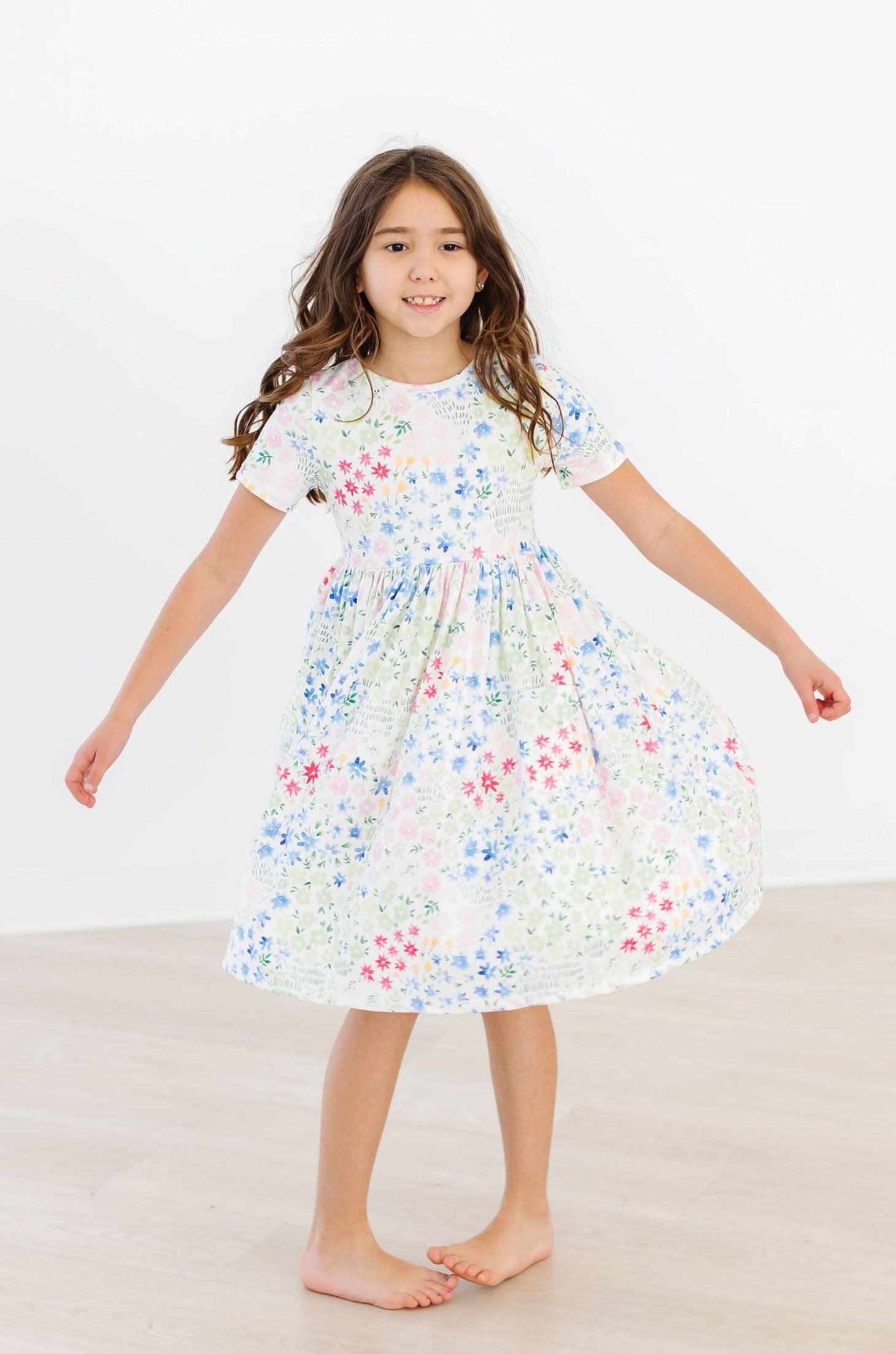 Sunshine Meadows S/S Pocket Twirl Dress by Mila & Rose ®