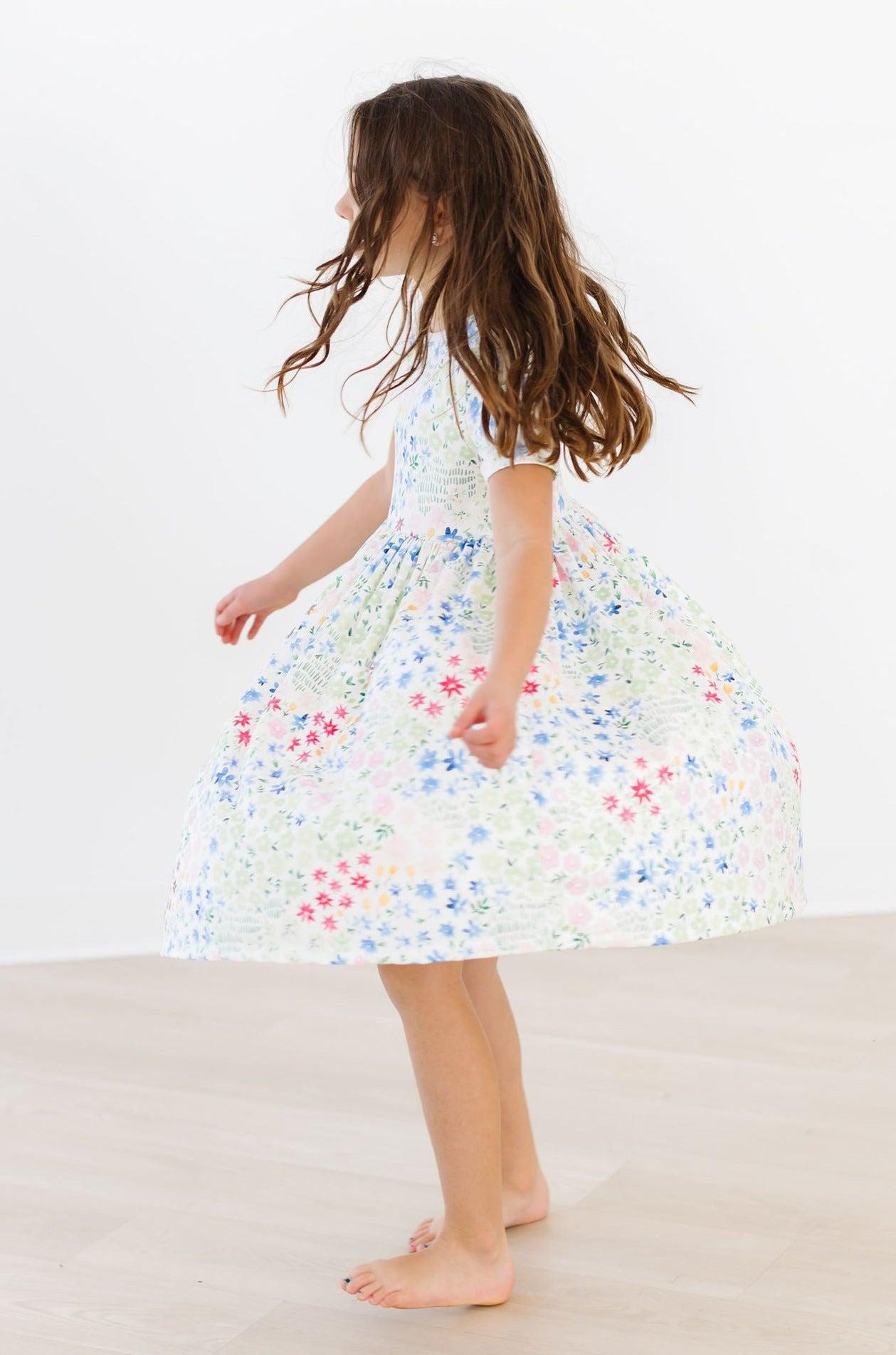 Sunshine Meadows S/S Pocket Twirl Dress by Mila & Rose ®